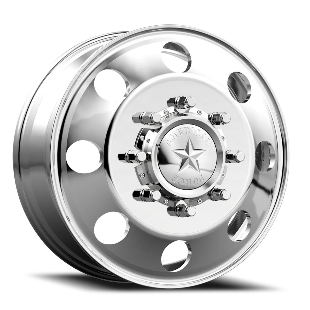 American Force 1 Classic DBO Polished 19.5x6.75 +141 10x225mm 170mm - Wheelwiz