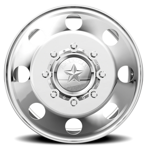 American Force 1 Classic DBO Polished 19.5x6.75 -123 8x200mm 142mm - Wheelwiz