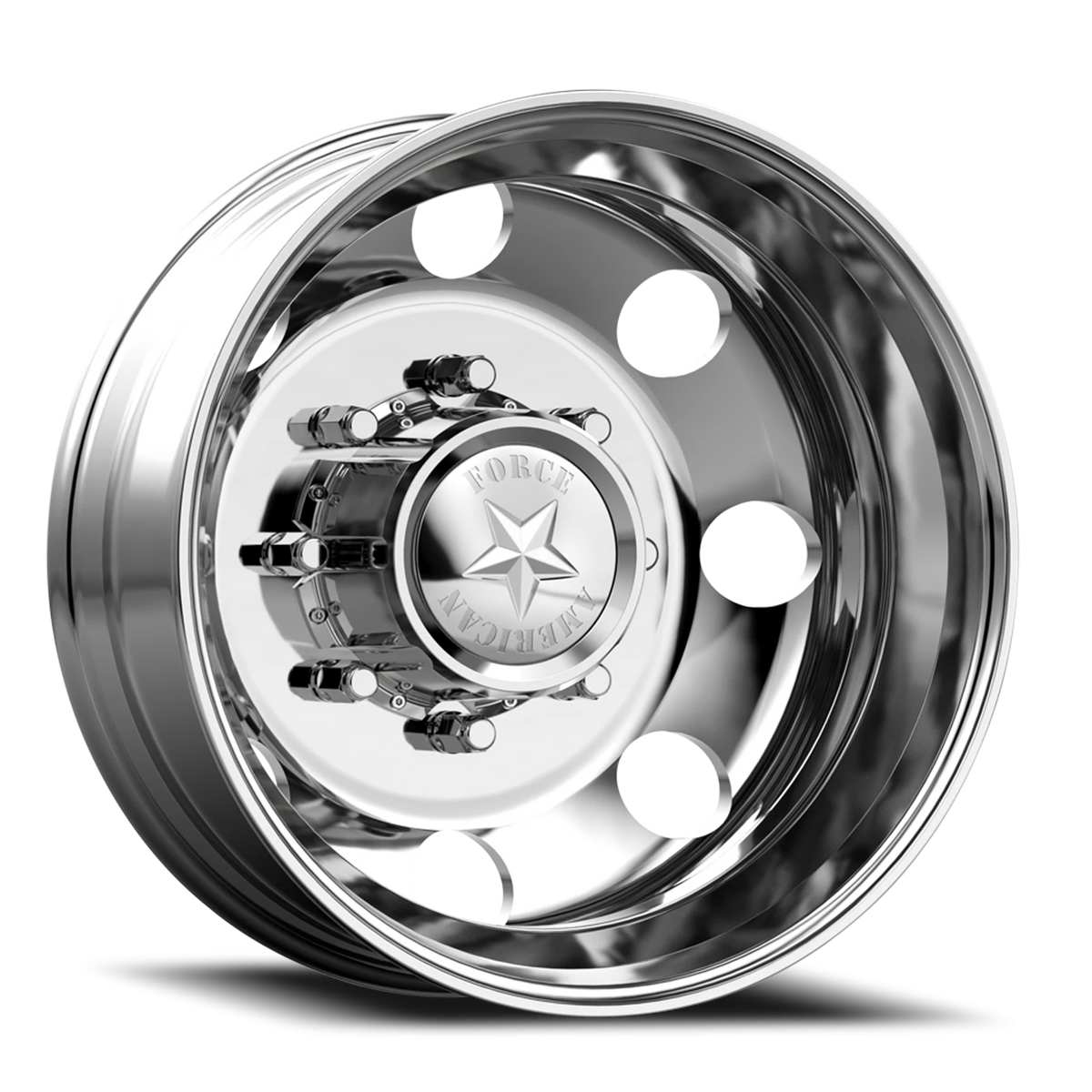 American Force 1 Classic DBO Polished 19.5x6.75 -123 8x165.1mm 117mm - Wheelwiz