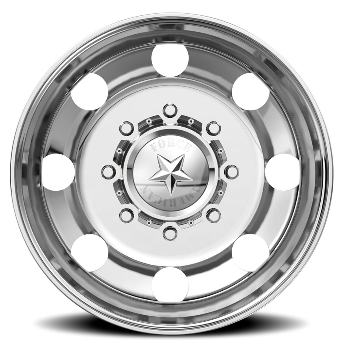 American Force 1 Classic DBO Polished 19.5x6.75 -123 8x165.1mm 122mm - Wheelwiz