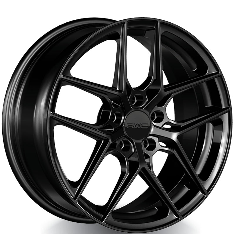 RWC 1004 Black 18x8 +42 5x112mm 57.1mm - Wheelwiz