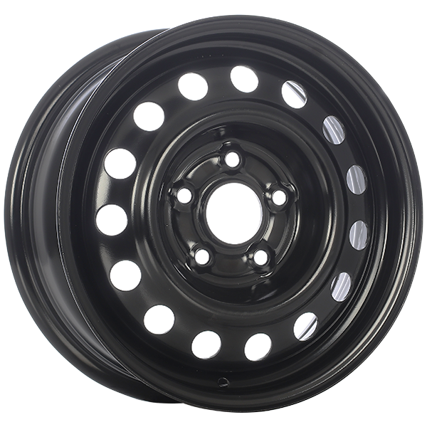 Steel Black E-Coating 15x6 +45 5x114.3mm 64.1mm - Wheelwiz