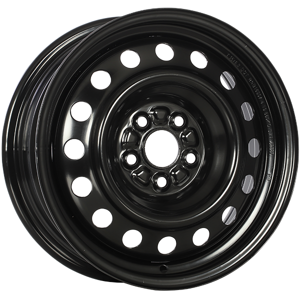 Steel Black E-Coating 17x7 +40 5x110mm 65.1mm - Wheelwiz