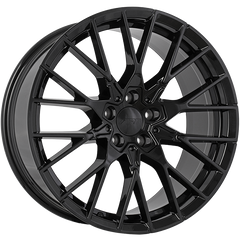 ART Replica REPLICA 166 Gloss Black 18x8 +25 5x112mm 66.6mm– Wheelwiz