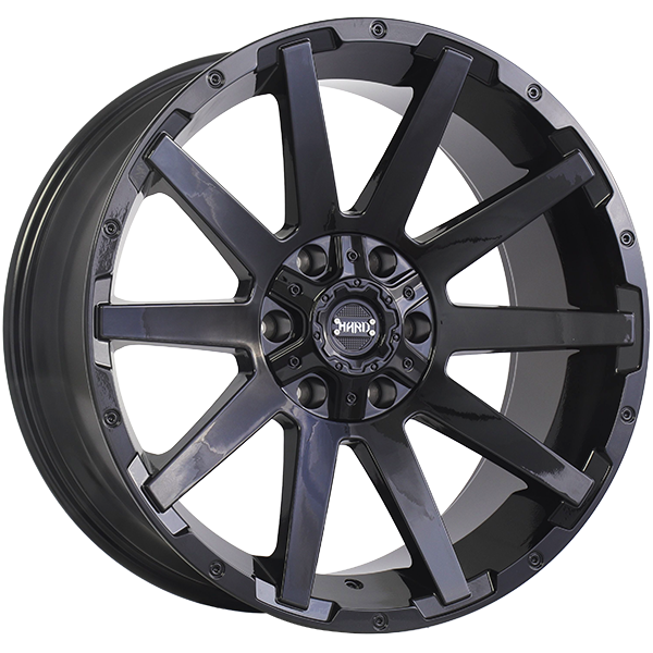 Ruffino HARD SINNER Gloss Black 20x9 0 6x135|6x139.7mm 87.1mm - Wheelwiz