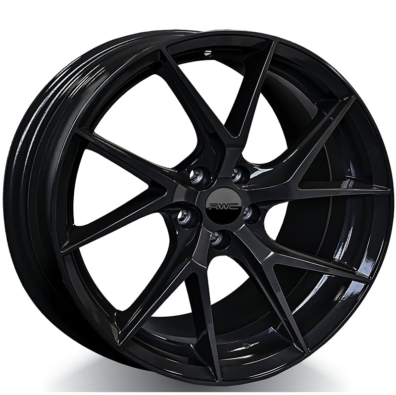RWC 1012 Black 20x8.5 +25 5x110mm 65.1mm - Wheelwiz