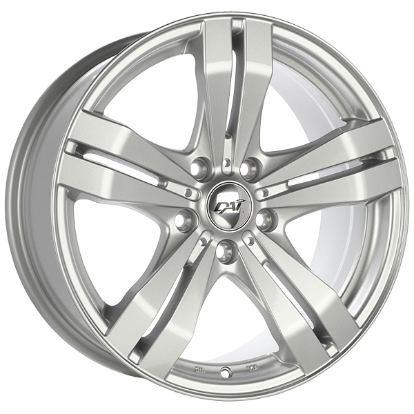 DAI TARGET Silver 18x8 +35 5x114.3mm 73.1mm - WheelWiz