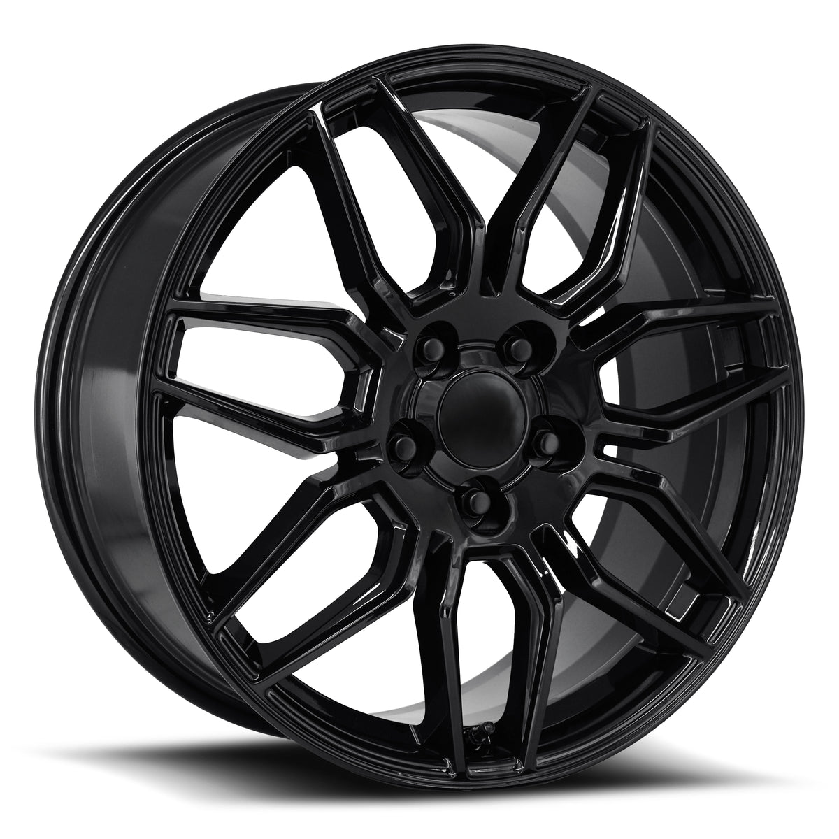 Factory Reproductions FR 401 Gloss Black 19x8.5 +56 5x120.65mm 70.3mm