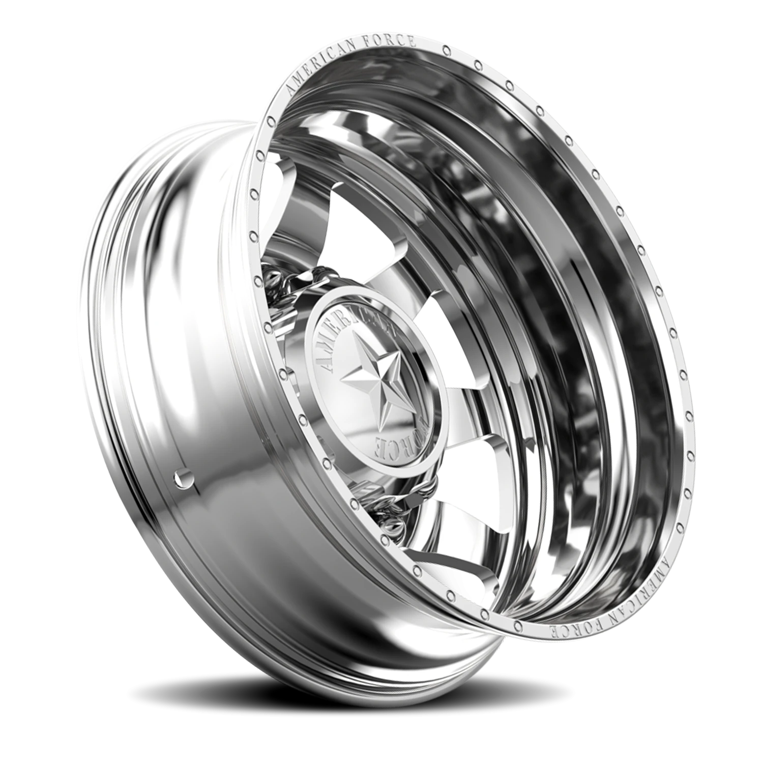 American Force 11 Independence DRW Polished 28x8.25 -130 10x225mm 170mm - Wheelwiz