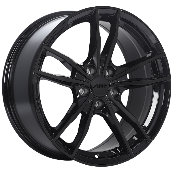 ART Replica REPLICA 190 Gloss Black 18x8 +28 5x112mm 66.6mm - Wheelwiz