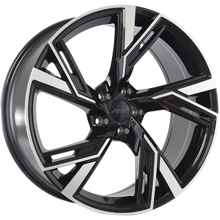 ART Replica REPLICA 230 Gloss Black - Machined Face 20x9 +25 5x112mm 66.5mm