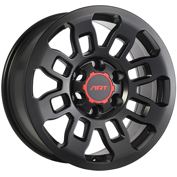 ART Replica REPLICA 238 Satin Black 17x8 +5 6x139.7mm 106.1mm - Wheelwiz