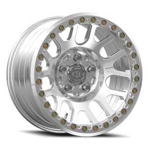 Vision Wheel 111BL Polished 17x9 -12 5x127mm 83mm - Wheelwiz