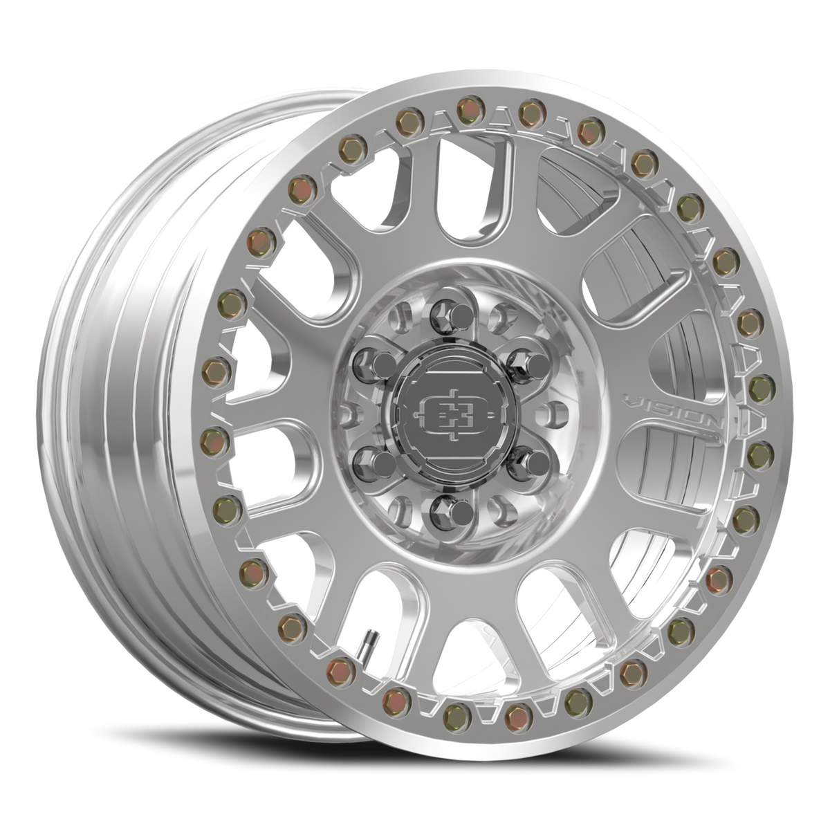 Vision Wheel 111BL Polished 17x9 +26 6x135mm 108mm - Wheelwiz
