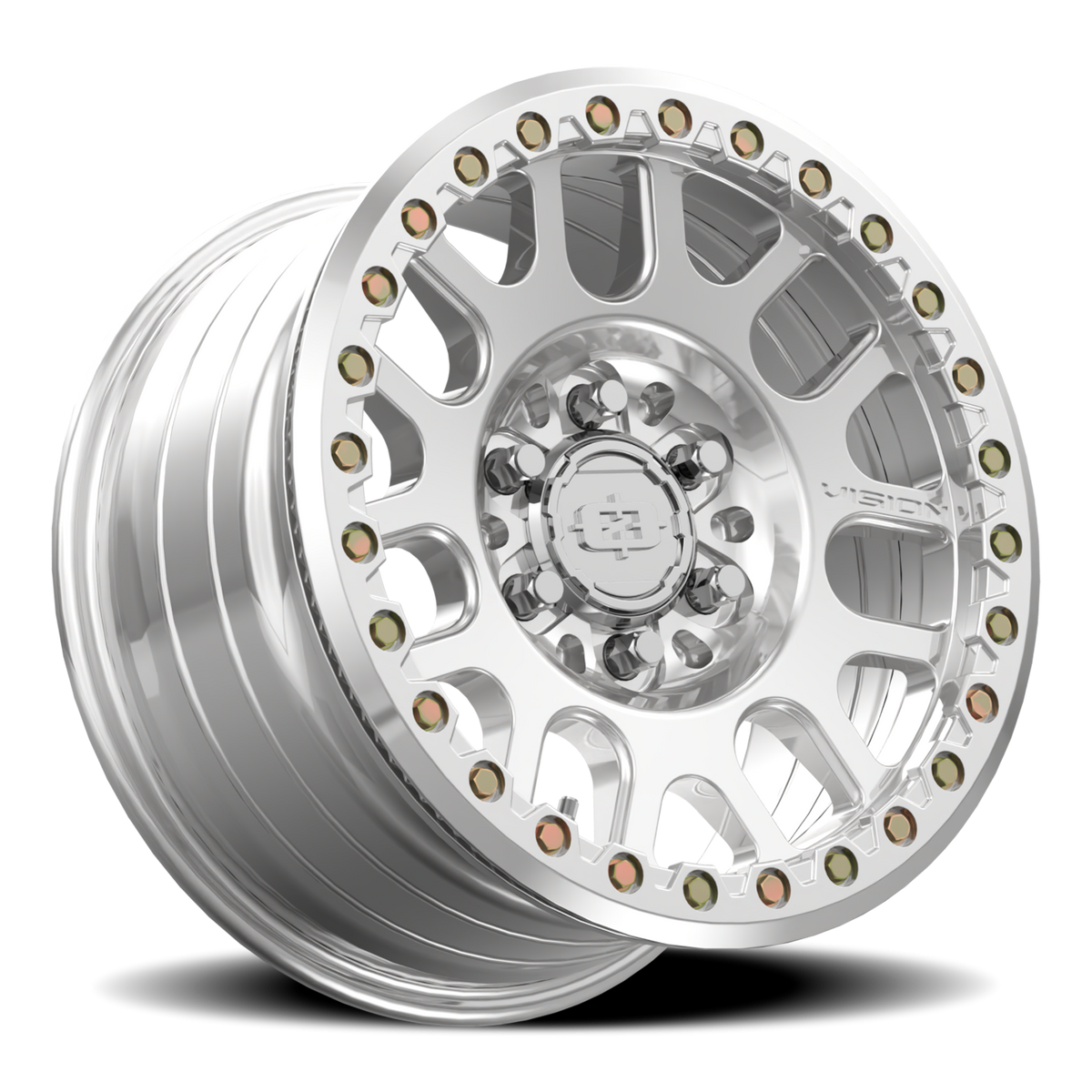 Vision Wheel 111BL Polished 17x9 +26 6x135mm 108mm - Wheelwiz