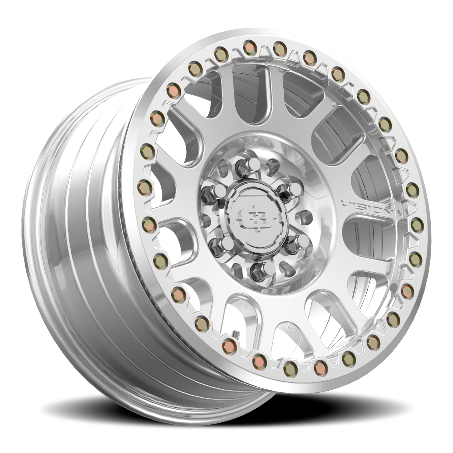 Vision Wheel 111BL Polished 17x9 +26 6x135mm 108mm - Wheelwiz