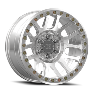 Vision Wheel 111BL Polished 18x9 -12 6x139.7mm 108mm - Wheelwiz