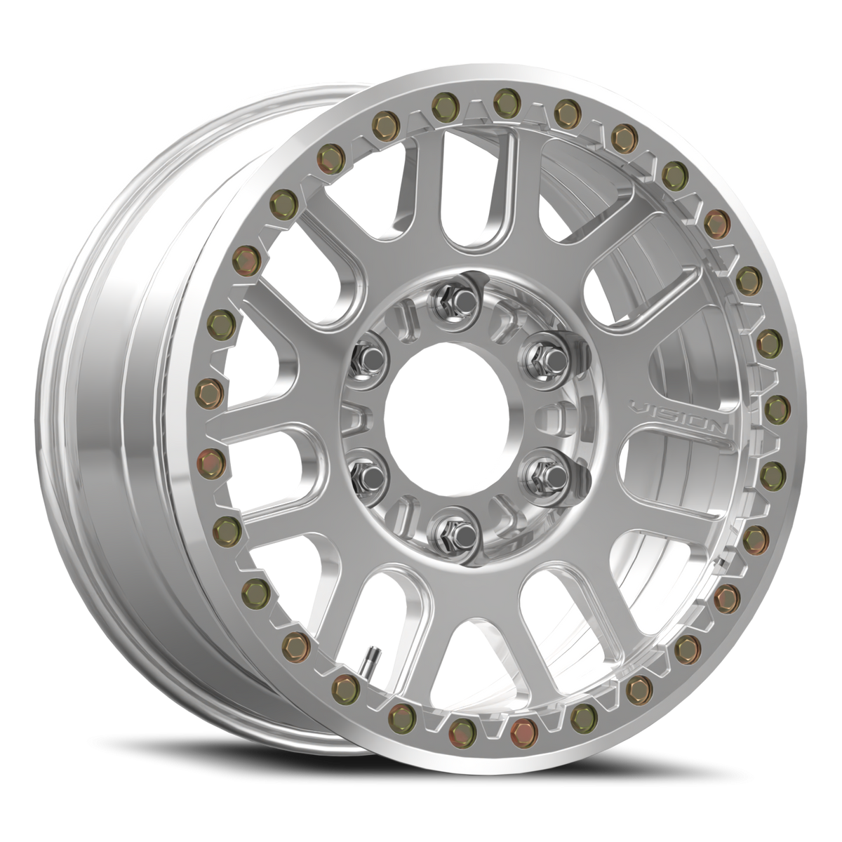 Vision Wheel 111 Polished 18x9 +26 6x165.1mm 110mm - Wheelwiz