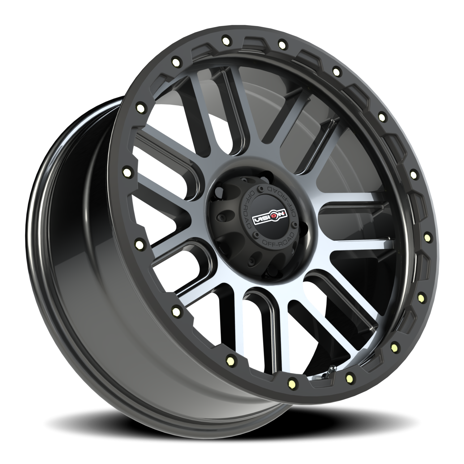 Vision Wheel 111 Gunmetal 20x9 +12 5x139.7mm 108mm - Wheelwiz