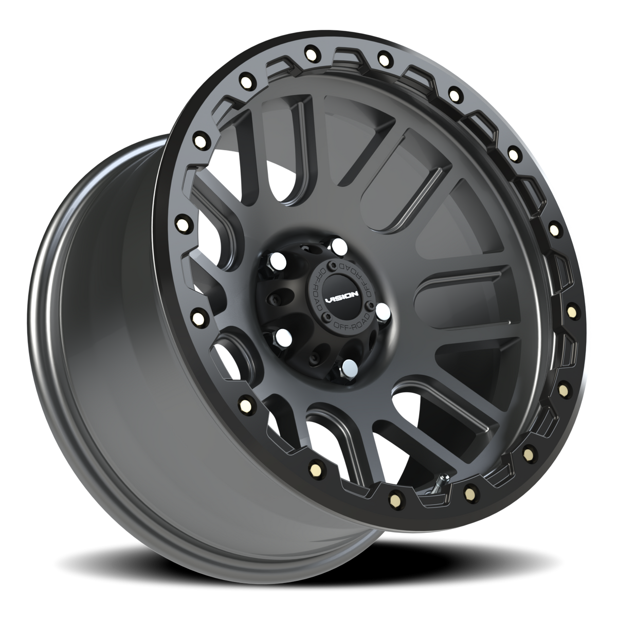 Vision Wheel 111 Gunmetal 17x9 -12 5x127mm 71.5mm - Wheelwiz