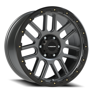 Vision Wheel 111 Gunmetal 20x9 +18 6x135mm 87.1mm - Wheelwiz