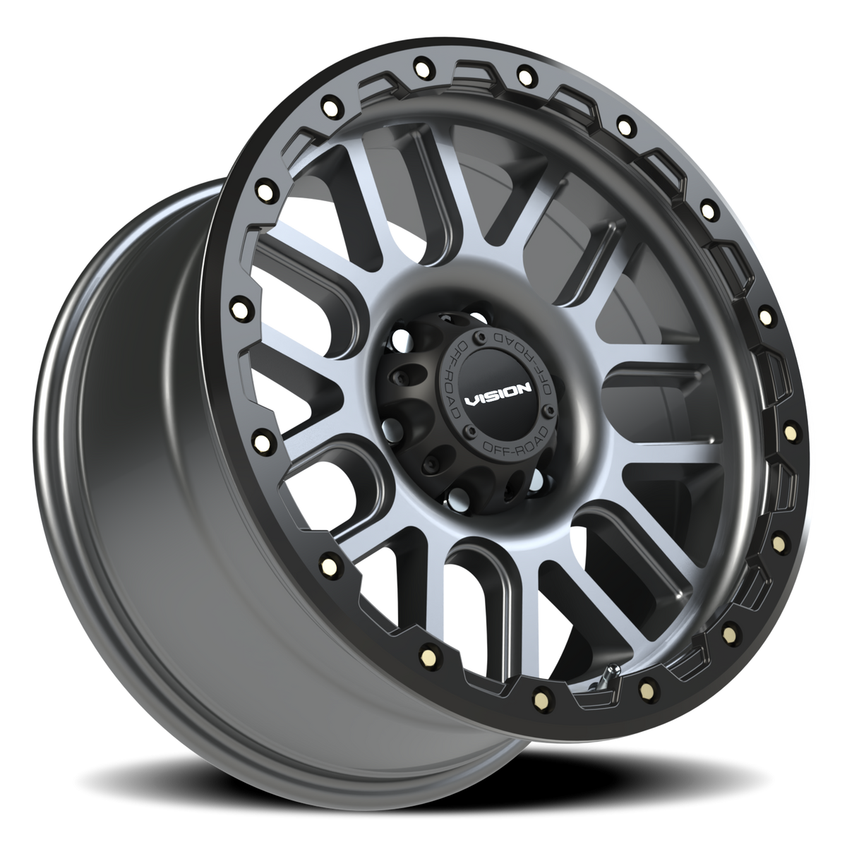 Vision Wheel 111 Gunmetal 18x9 0 6x139.7mm 106.2mm - Wheelwiz