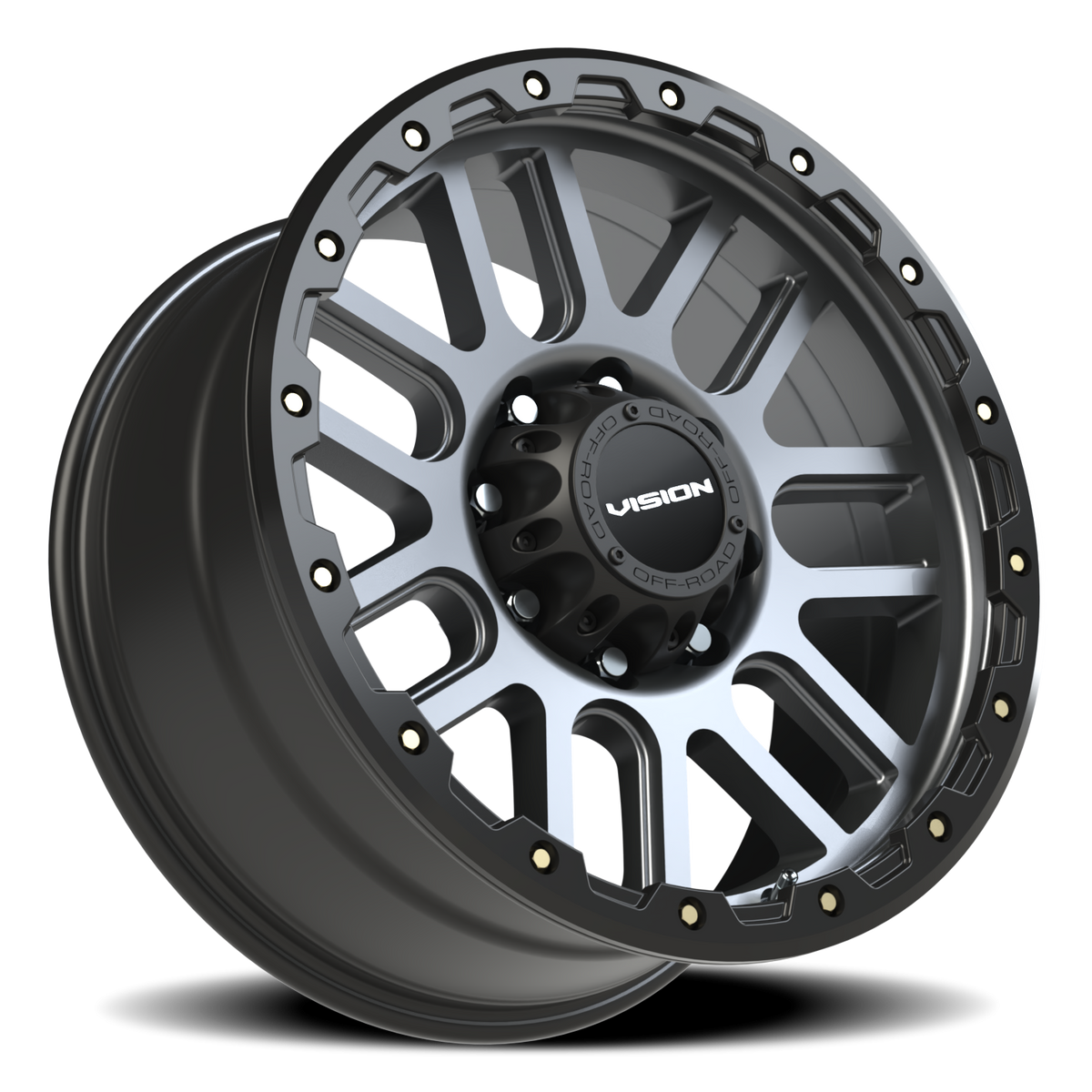 Vision Wheel 111 Gunmetal 20x9 +10 8x170mm 125.2mm - Wheelwiz
