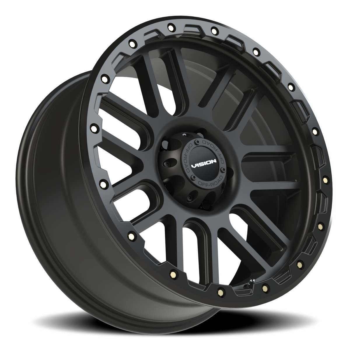 Vision Wheel 111 Matte Black 20x9 +12 5x139.7mm 108mm - Wheelwiz