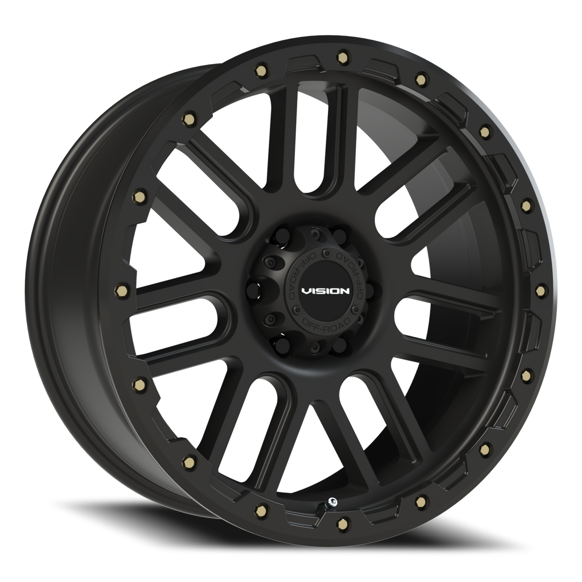 Vision Wheel 111 Matte Black 20x9 0 6x139.7mm 106.2mm - Wheelwiz