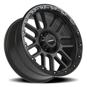 Vision Wheel 111 Matte Black 20x9 0 6x139.7mm 106.2mm - Wheelwiz
