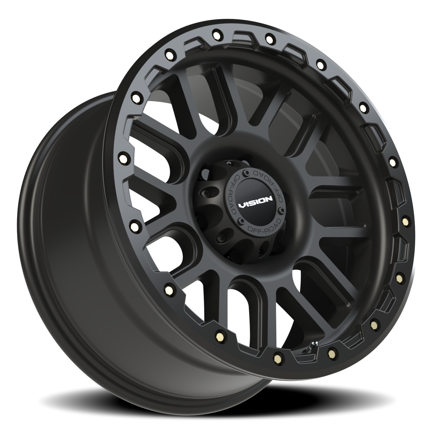 Vision Wheel 111 Matte Black 18x9 0 6x139.7mm 106.2mm - Wheelwiz