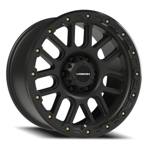 Vision Wheel 111 Matte Black 18x9 +18 6x139.7mm 106.2mm - Wheelwiz
