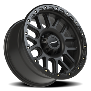 Vision Wheel 111 Matte Black 18x9 +18 6x139.7mm 106.2mm - Wheelwiz