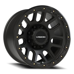 Vision Wheel 111 Matte Black 17x9 -12 8x165.1mm 125.2mm - Wheelwiz