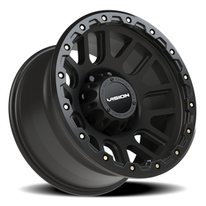 Vision Wheel 111 Matte Black 17x9 -12 8x165.1mm 125.2mm - Wheelwiz