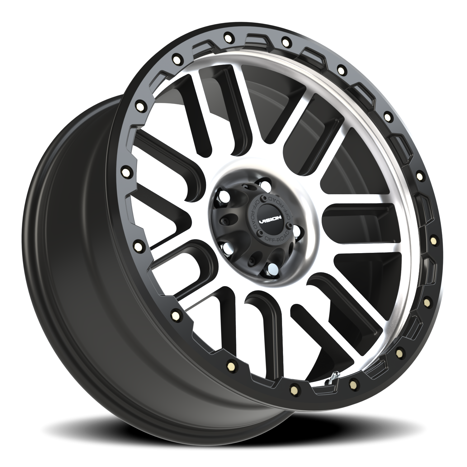 Vision Wheel 111 Matte Black Machined Face 20x9 0 5x127mm 78.1mm - Wheelwiz