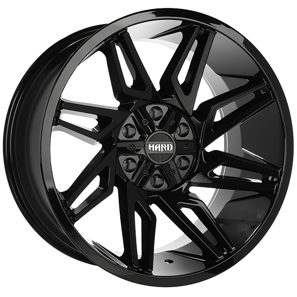 Ruffino HARD VOODOO Gloss Black 20x10 -12 6x135|6x139.7mm 87.1mm - Wheelwiz