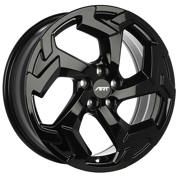 ART Replica REPLICA 221 Gloss Black 17x7 +45 5x100mm 56.1mm - Wheelwiz
