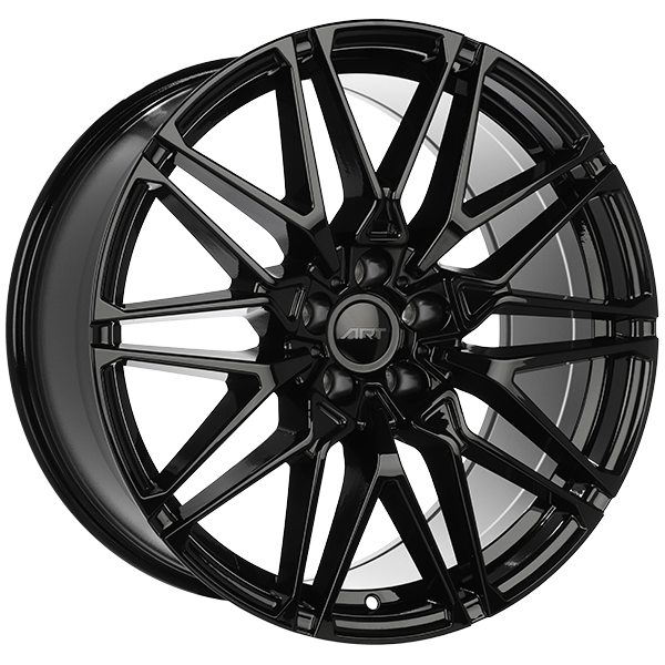 ART Replica REPLICA 244 Gloss Black 20x10 +31 5x112mm 66.6mm - Wheelwiz