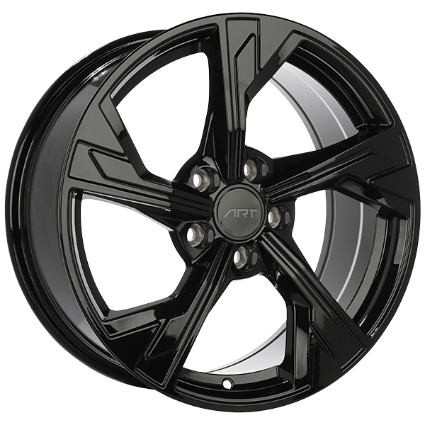 ART Replica REPLICA 245 Gloss Black 17x7.5 +35 5x112mm 66.5mm - WheelWiz