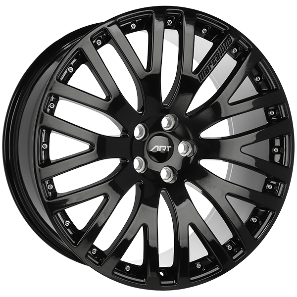 ART Replica REPLICA 249 Gloss Black 22x10 +45 5x120mm 72.6mm - Wheelwiz
