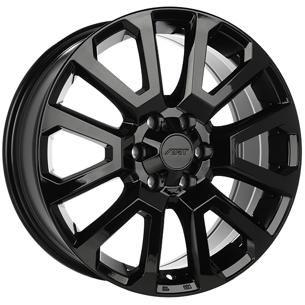 ART Replica REPLICA 256 Gloss Black 18x7.5 +40 6x120mm 67.1mm - Wheelwiz