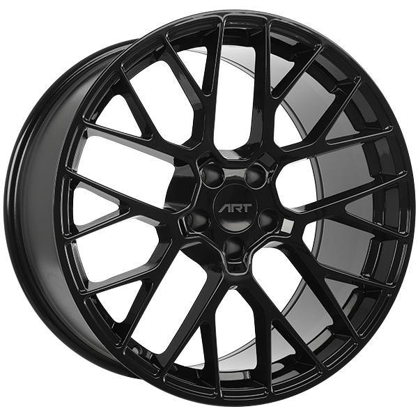 ART Replica REPLICA 98 Gloss Black 20x10 +45 5x130mm 71.5mm - Wheelwiz