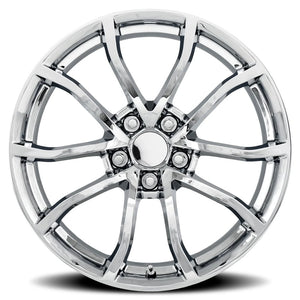 Factory Reproductions FR 25 Chrome 19x10 +40 5x120.65mm 70.3mm