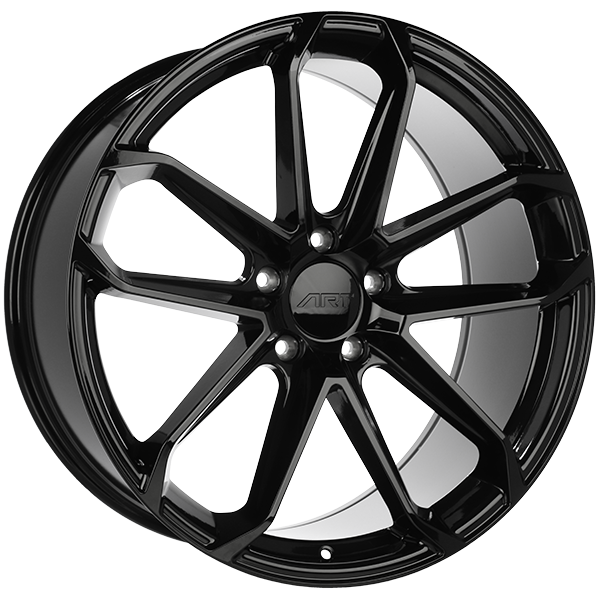 ART Replica REPLICA 295 Gloss Black 22x10 +45 5x130mm 71.5mm - Wheelwiz