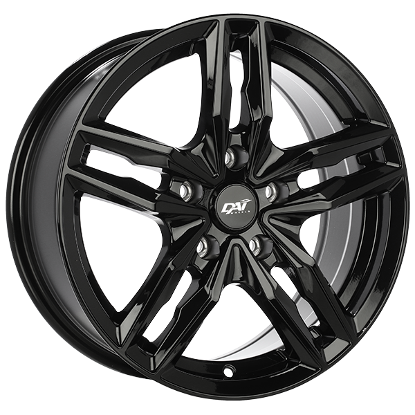 DAI MODA Gloss Black 16x7 +40 5x114.3mm 64.1mm - WheelWiz