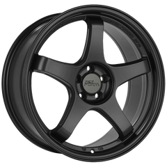 720Form FF6 Satin Black 18x8.5 +35 5x114.3mm 73.1mm– Wheelwiz