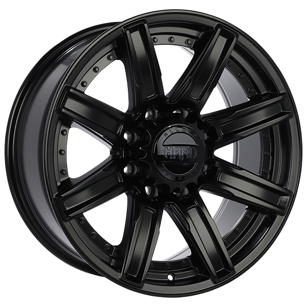 Ruffino HARD FORGED Satin Black 17x9 +20 8x170mm 125.1mm - Wheelwiz