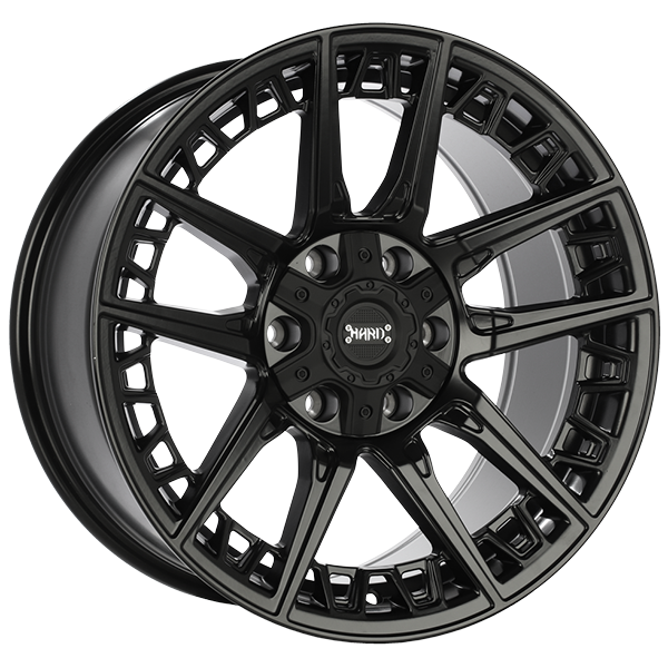Ruffino HARD XTREME Satin Black 17x9 +20 6x135|6x139.7mm 87.1mm - Wheelwiz