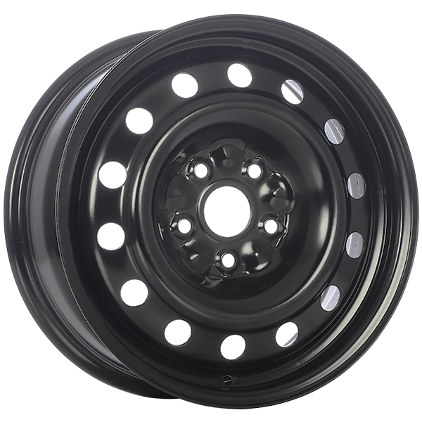 Steel Black E-Coating 16x6.5 +45 5x112mm 57.1mm - Wheelwiz